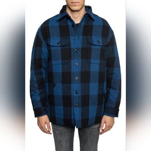 R13 winterized plaid jacket